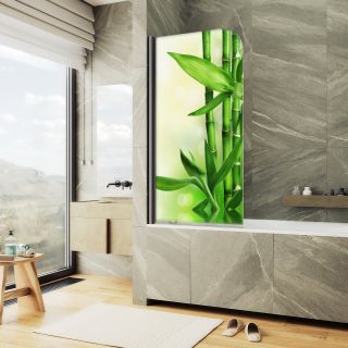 Шторка на ванну MaybahGlass ФП018 MGV-929-ФП018-6 70см фотопечать